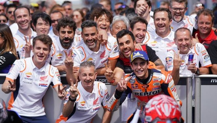 Marc Marquez puas dengan hasil runner up di MotoGP 2019 Belanda.