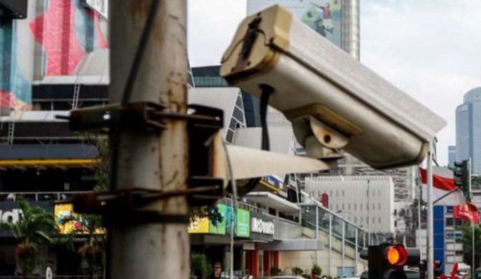 Kamera baru tilang elektronik, dipasang di 10 titik sepanjang Jalan Sudirman-Thamrin.