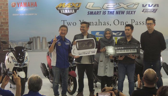 Adiyatma Apta Daniswara & tim, pemenang Lexi Jingle Competition.    