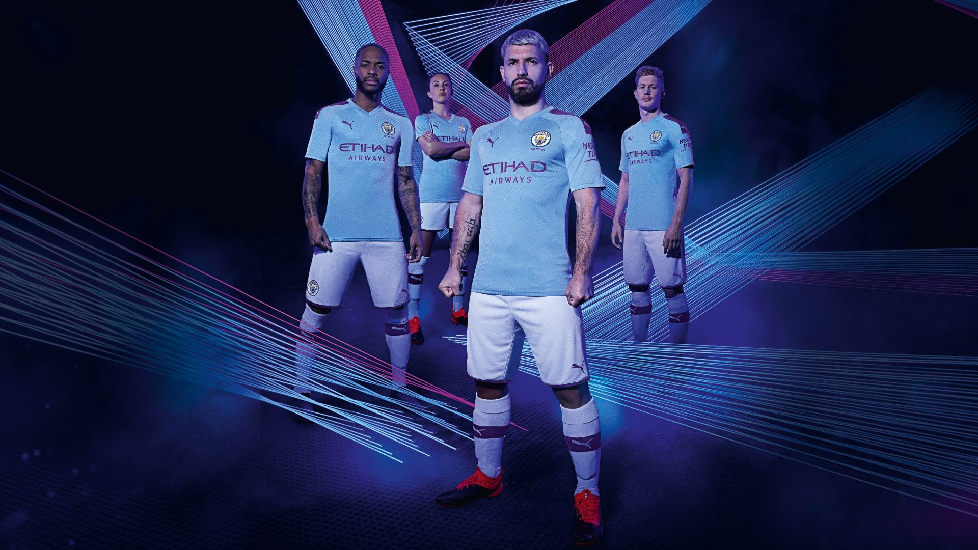 Jersi kandang Manchester City