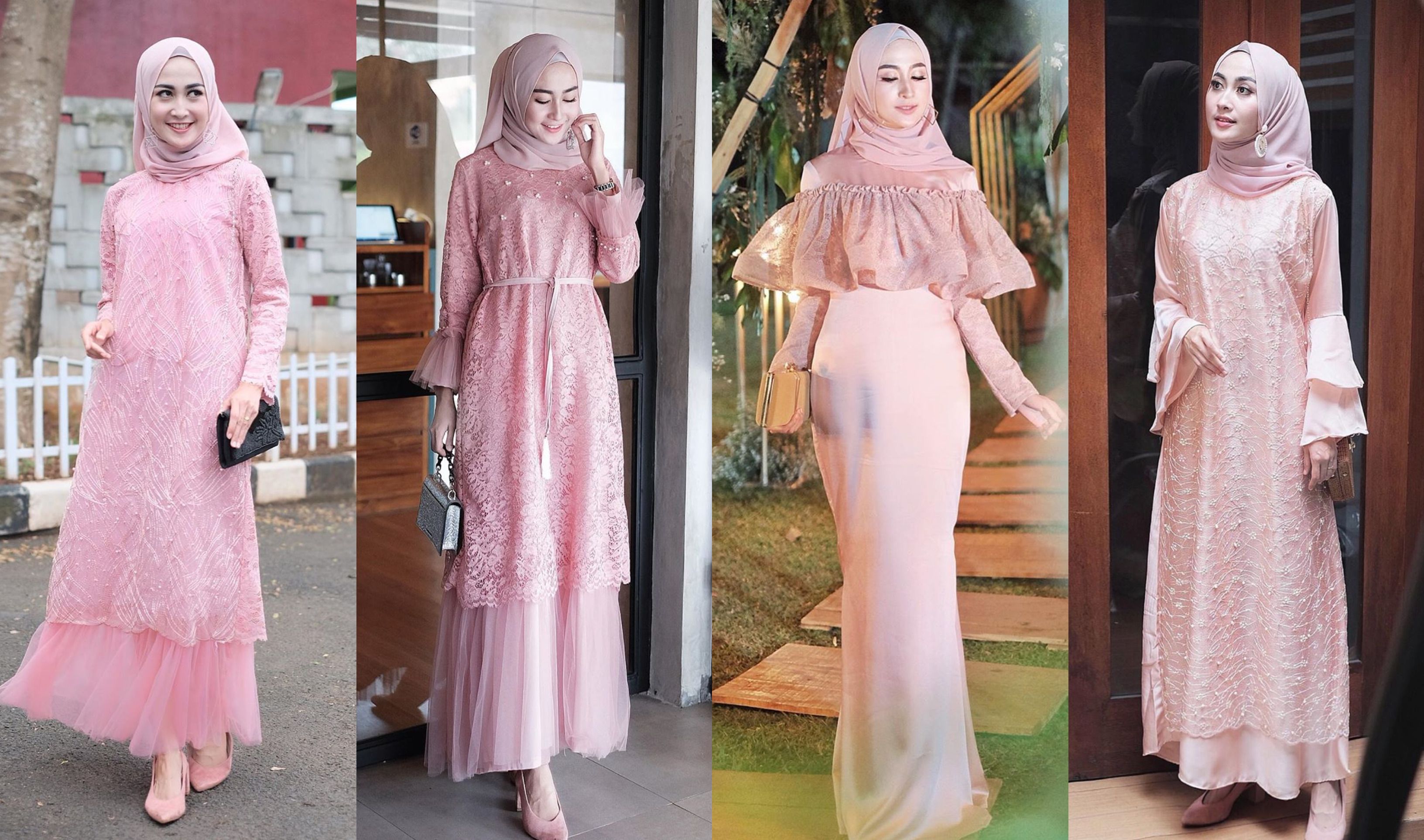 dress hijab kondangan