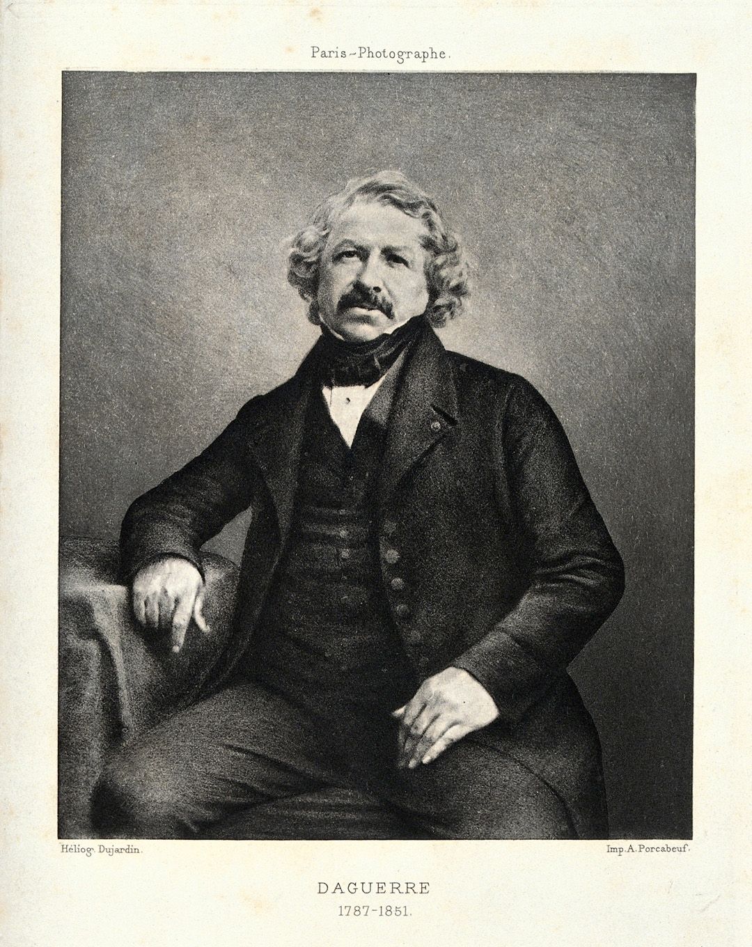 Pada tahun 1837, Louis Jacques Mande Daguerre yang berkebangsaan Prancis menemukan teknik fotografi.