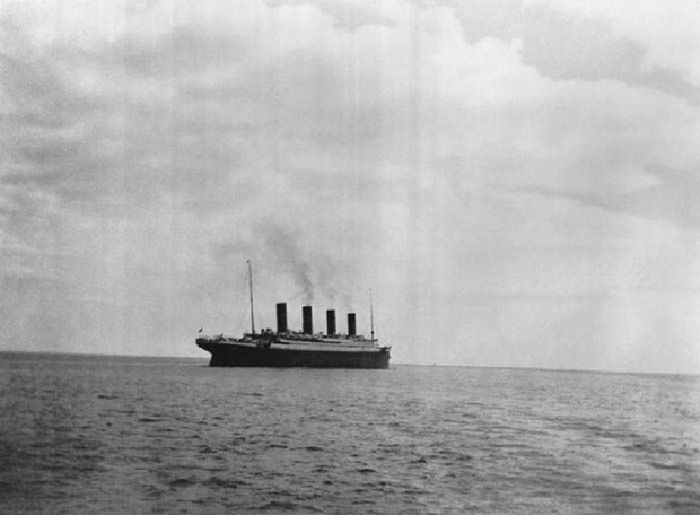 Gambar terakhir yang diambil sebelum Titanic tenggelam