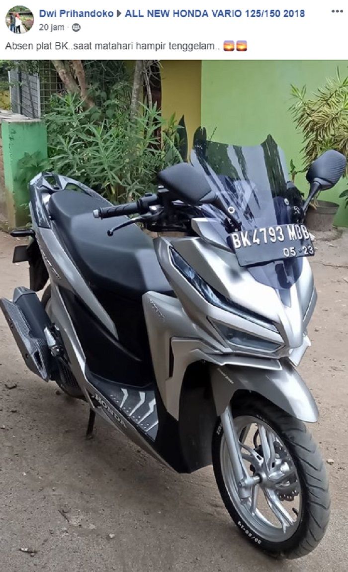 Lagi Rame Nih Honda Vario 150 Berubah Jadi Baby Forza 250