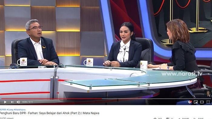 Najwa Shihab mendesak Krisdayanti menjawab biaya kampanye