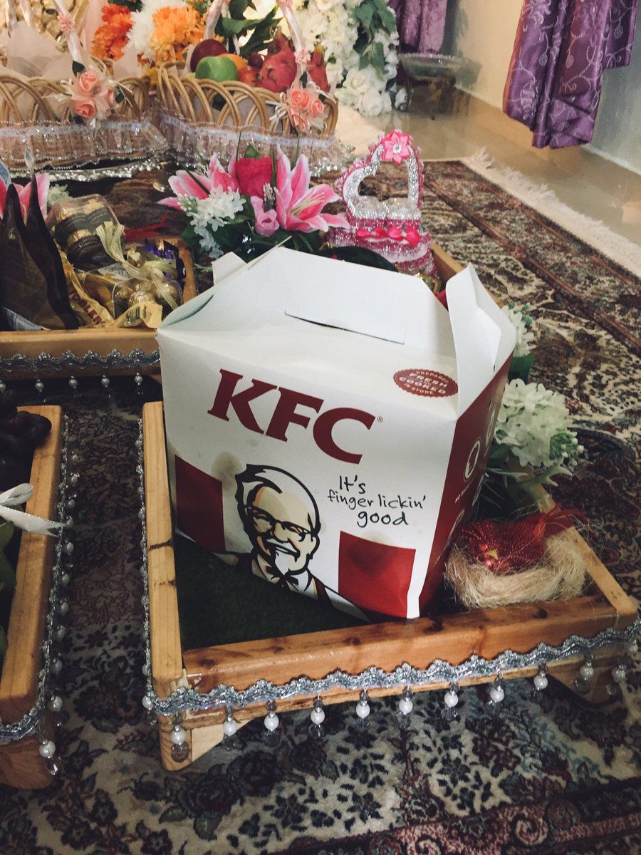 Seserahan ayam KFC
