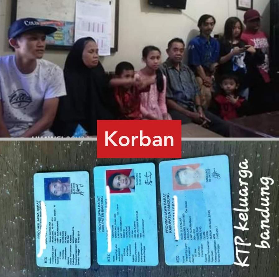 1 keluarga ditipu oleh Rifki.