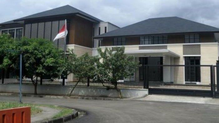 Rumah baru Presiden keenam RI Susilo Bambang Yudhoyono pemberian negara yang terletak di kawasan Mega Kuningan, Jakarta Selatan. 