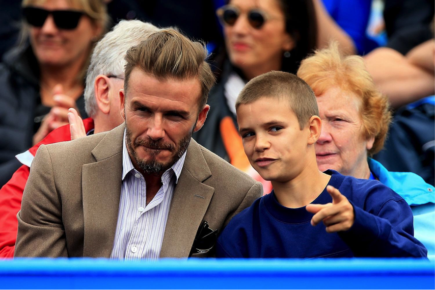 David Beckham dan Romeo Beckham