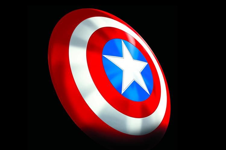 Replika tameng Captain America