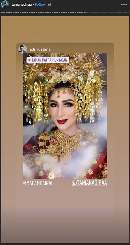 Malam Bainai Tania Nadira