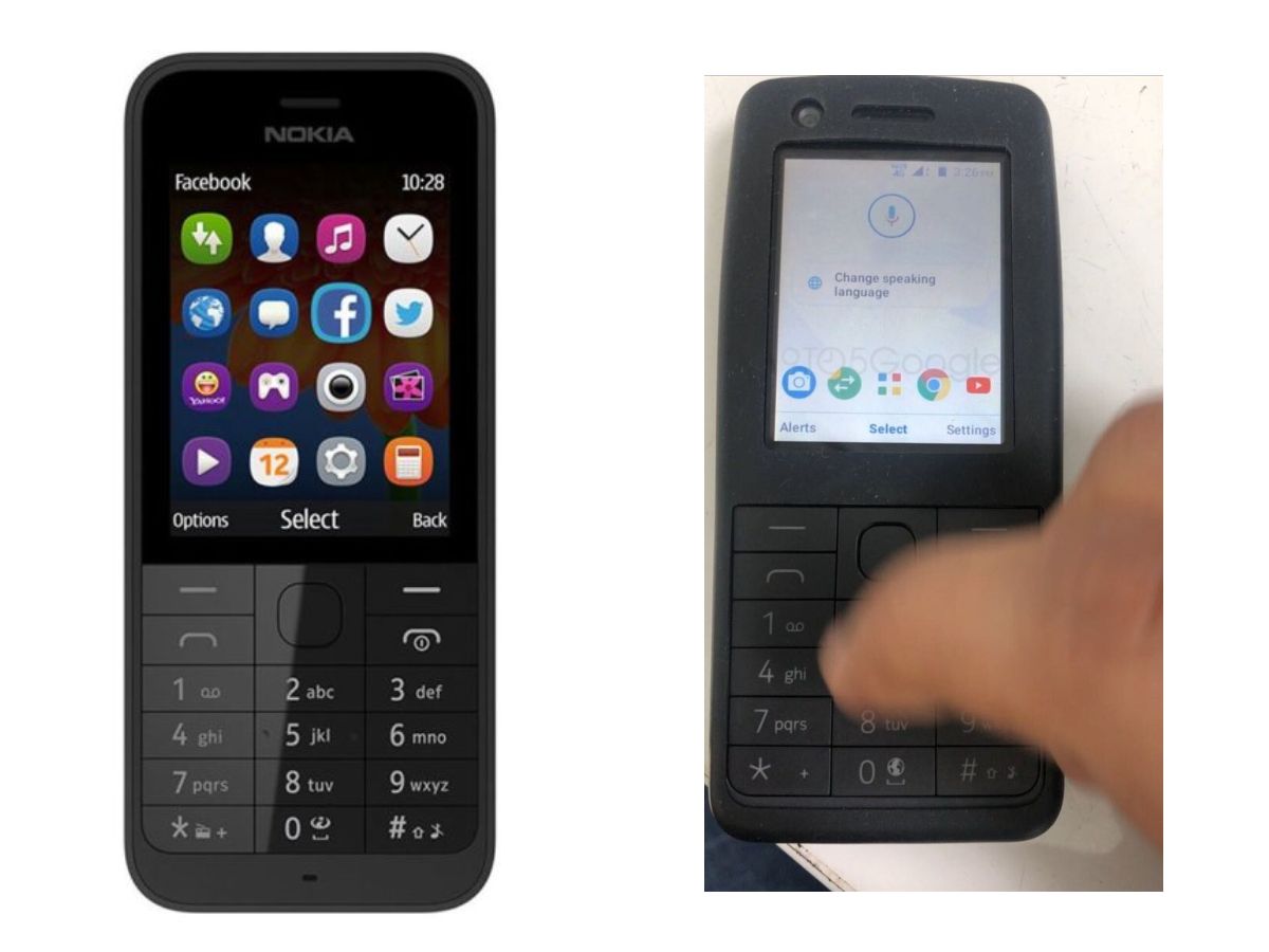 Perbandingan dengan Nokia lawas