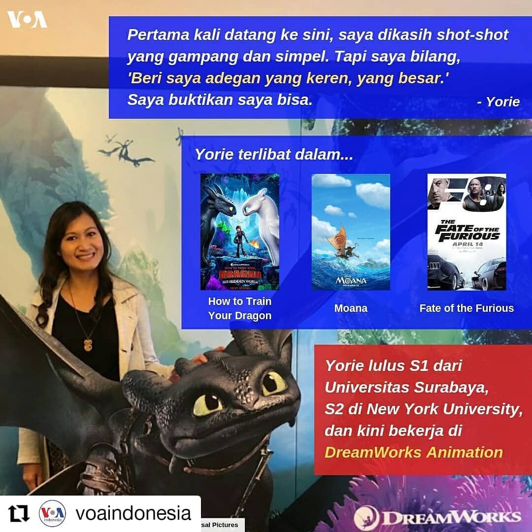 DreamWorks Animation Gunakan Karya Wanita Asal Surabaya, Salah Satunya Film 