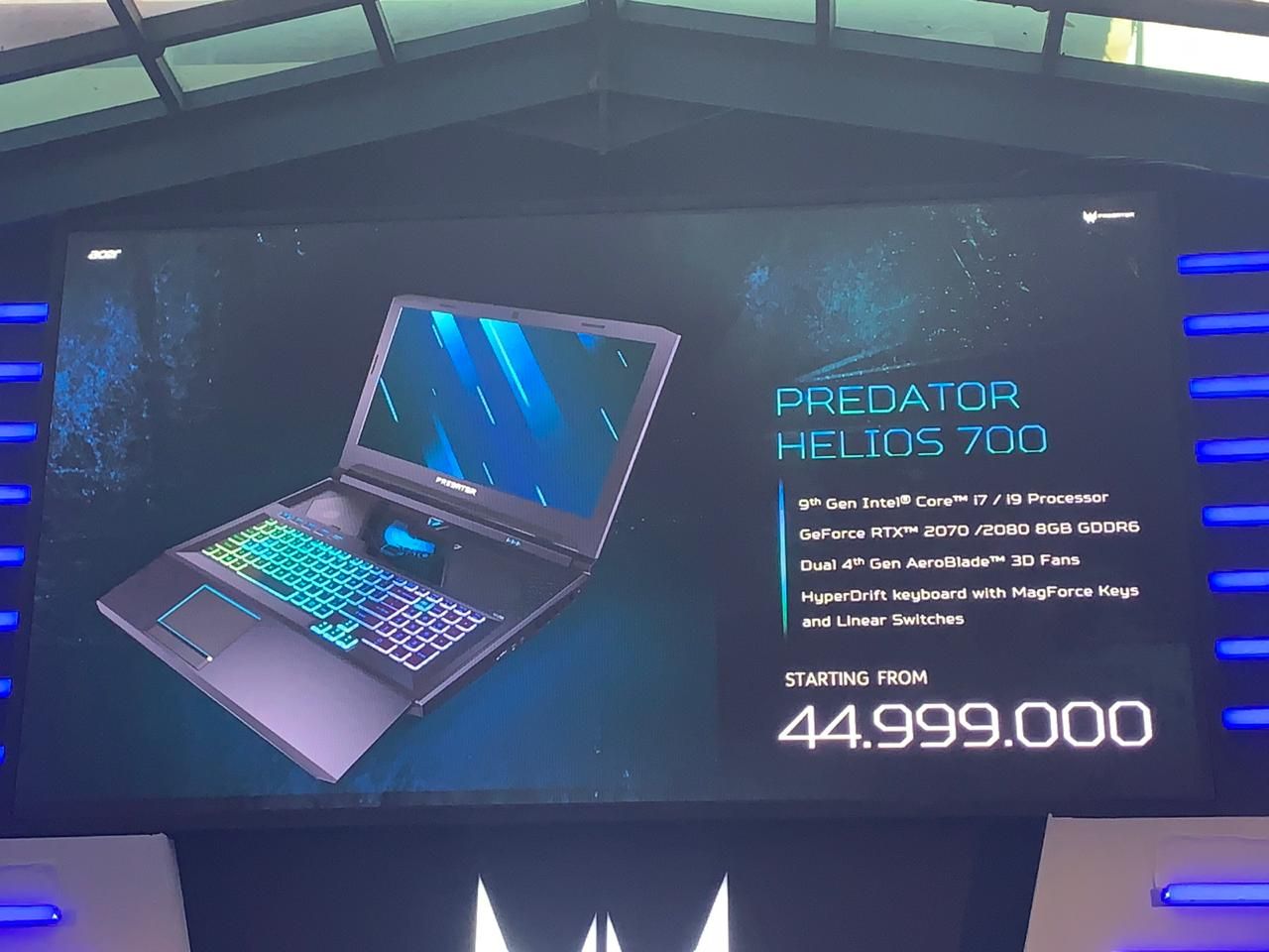 Harga Acer Predator Helios 700