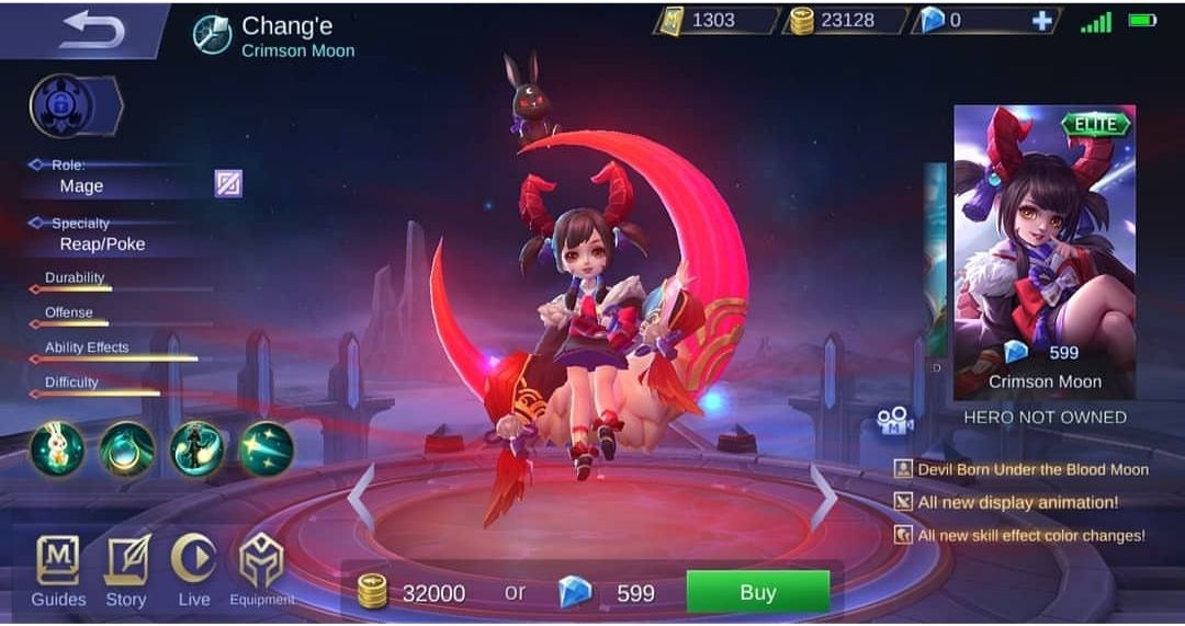 Chang'e (Crimson Moon)