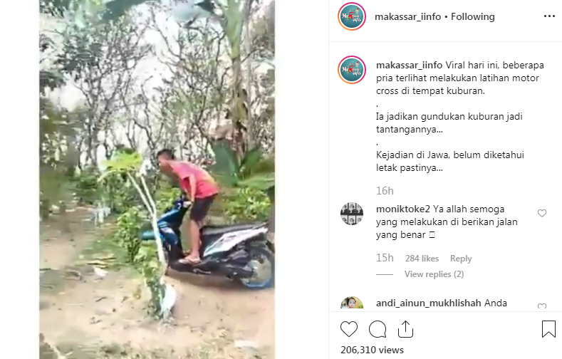 Viral Video Pemuda Pasuruan Trek-trekan di Atas Kuburan, 4 Pelaku Minta Maaf Setelah Tuai Kemarahan Netizen