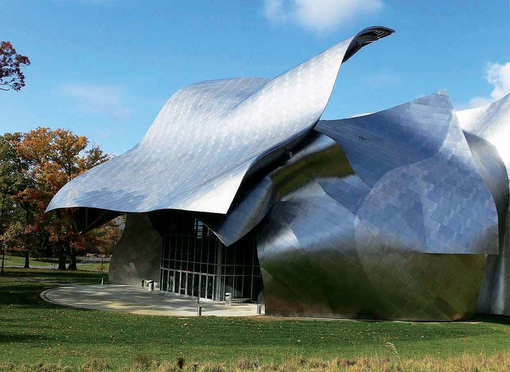 Bard College Performing Art Center, karya Frank Gehry.