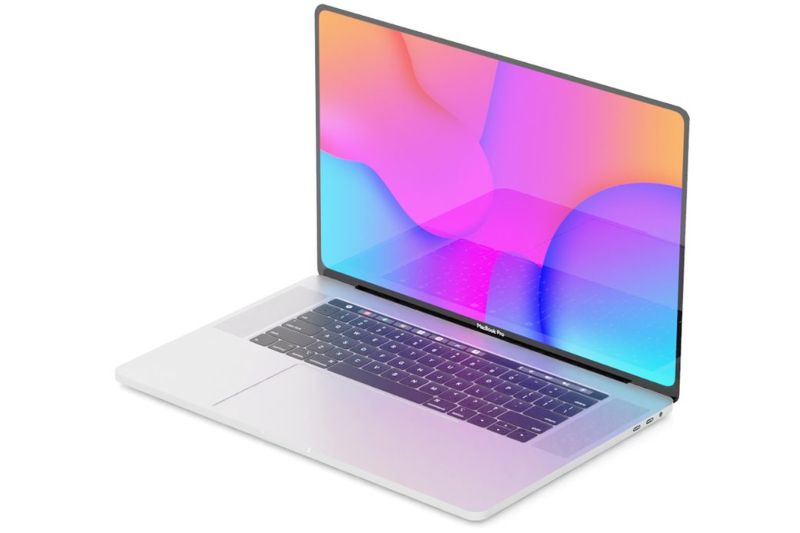 Bentuk Apple MacBook Pro 16 inci mendatang