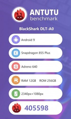 Skor AnTuTu Xiaomi Black Shark 2 Po