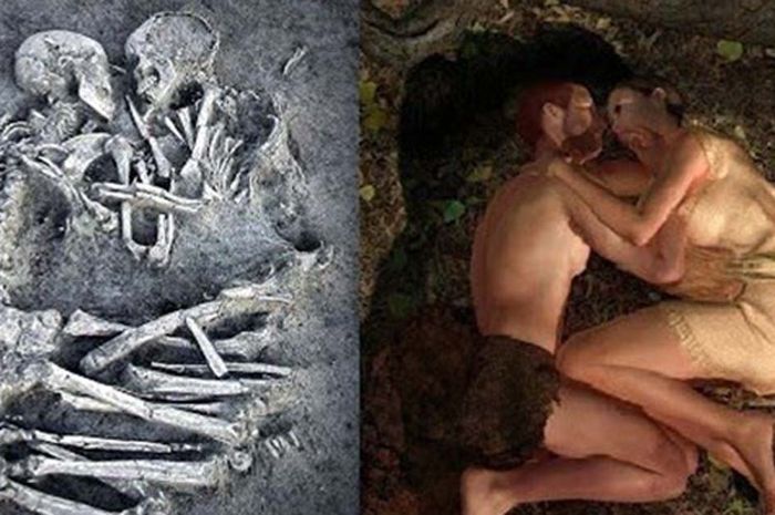 Berusia 6.000 Tahun, Pasangan Tengkorak Ini Saling Berpelukan dalam Kematiannya yang Romantis