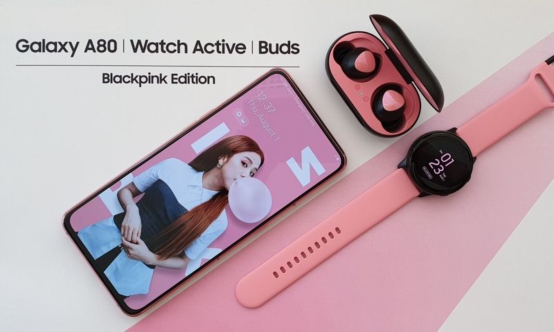 Paket Samsung Galaxy A80 Edisi Spesial Blackpink - Jisoo