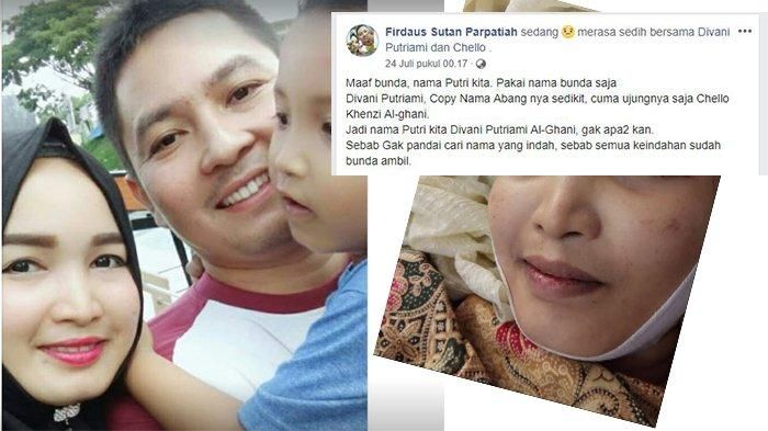 Istri meninggal sambil tersenyum dan curhatan sang suami