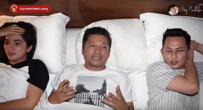 Jadi bintang tamu di Youtube channel Ussy Andhika Official-Teman Tidur, Gading MArten malah bongkar alasan Andhika Pratama jual moge.