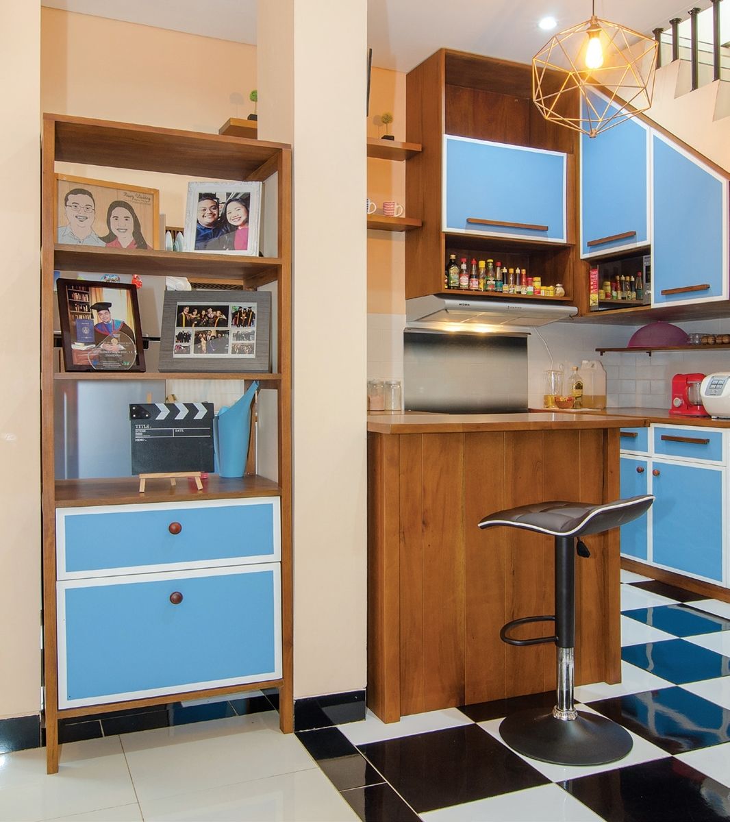 Retro yang Playful - dapur