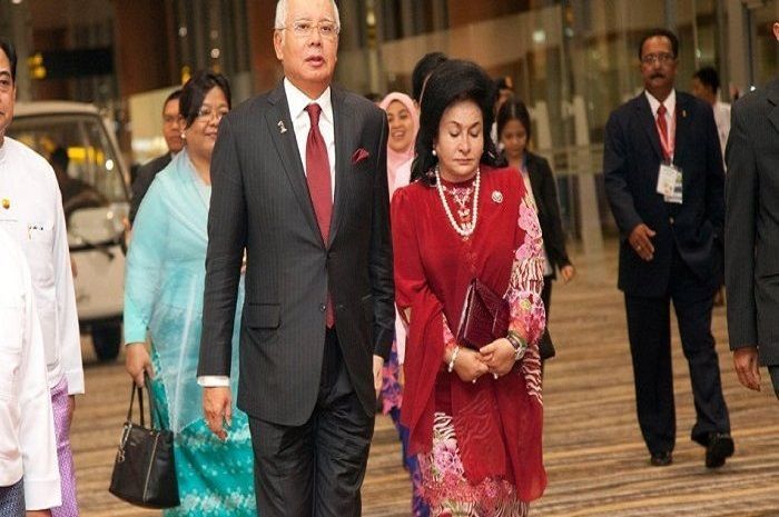 Najib dan Istrinya, Rosmah Mansor