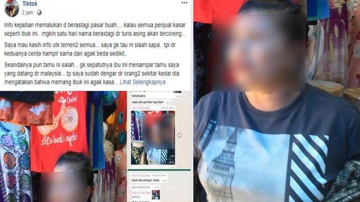 Viral, turis Malaysia ditampar pedagang di Pasar Buah Berastagi karena nggak jadi membeli.