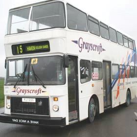 Dalam dunia transportasi, konsep double decker, dikenal dengan bentuk bus tingkat.