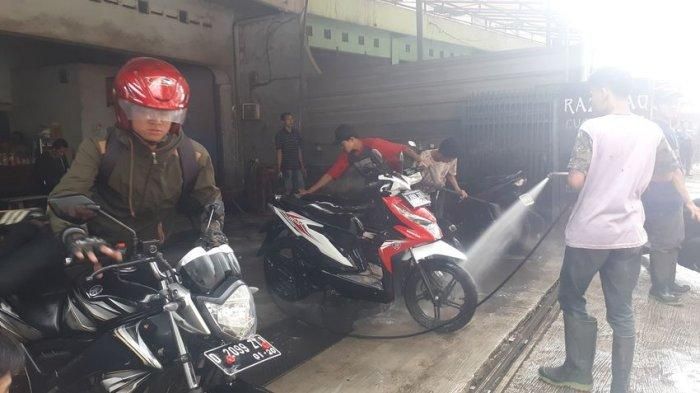 Viral Cuci Motor Di Bandung Hanya Rp 5 Ribu Konsumennya 11 Ribu