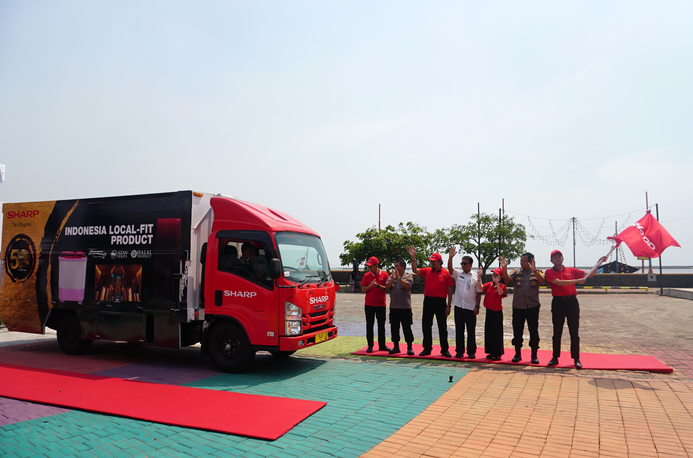 Peluncuran dan pelepasan perjalanan Mobile Display Truck untuk wilayah Jawa dilaksanakan di Ancol, Jakarta (7/8/2019) 					