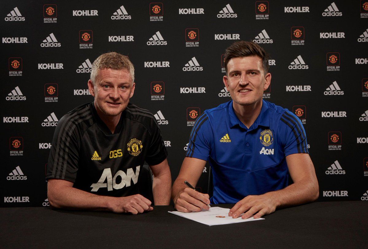 Harry Maguire gabung Manchester United