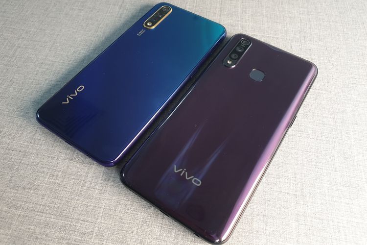 Desain Vivo S1 dan Vivo Z1 Pro