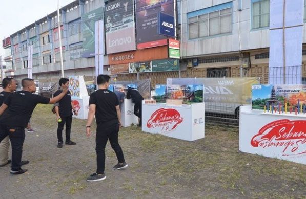 Keseruan di Zona Dolanan Sebangsa di Festival Avanza-Veloz Sebangsa 2019 Kota Medan.