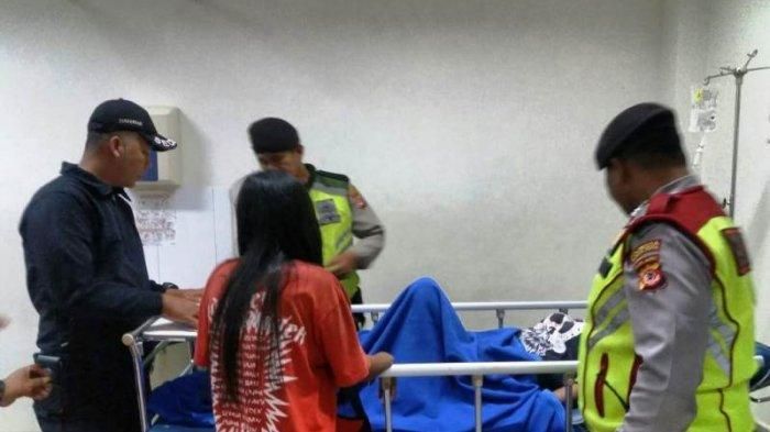Kondisi korban saat dilarikan ke rumah sakit