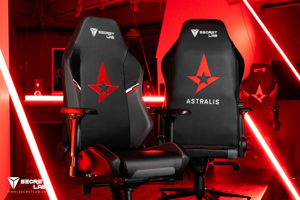 Kursi gaming edisi khusus Astralis