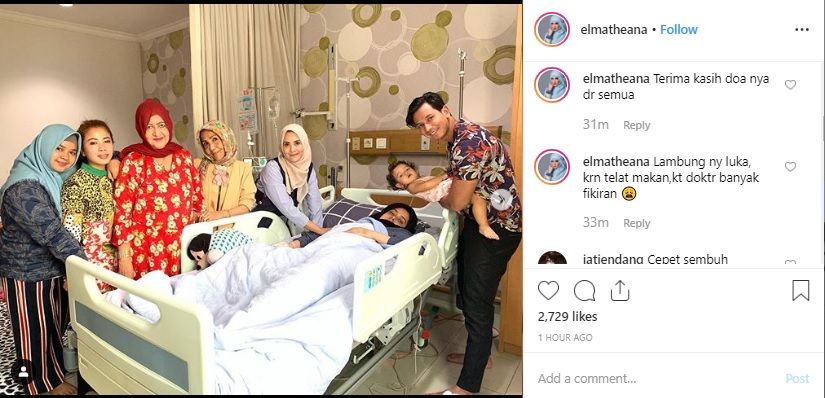 Elma Theana Beberkan Penyakit Fairuz A Rafiq hingga Harus Dirawat di Rumah Sakit