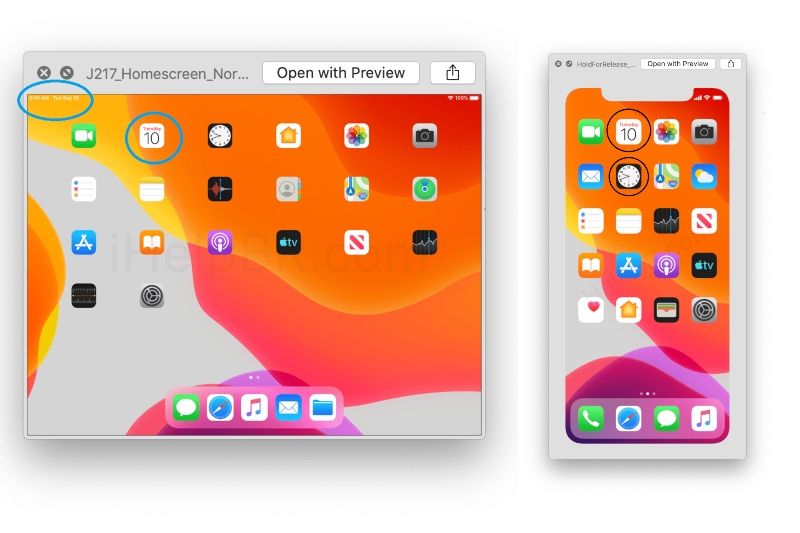 Asset pada iOS 13 dan iPadOS beta developer 7 tunjukkan tanggal 10 September 2019