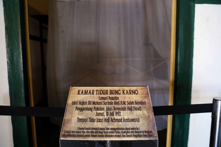 Rumah pengasingan Bung Karno di Jalan Perwira, Ende, Flores, Nusa Tenggara Timur, Kamis (11/7/2016). Kota ini menyimpan sejarah panjang perihal sepak terjang Ir Soekarno atau Bung Karno selama empat tahun (14 Januari 1934 hingga 18 Oktober 1938) menjalani pengasingan.