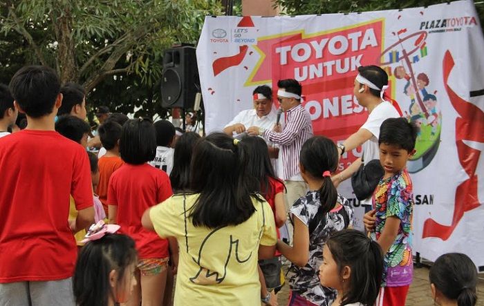 Toyota gelar Semarak Pesta Kemerdekaan di ratusan perumahan di Jabodetabek dan Banten.