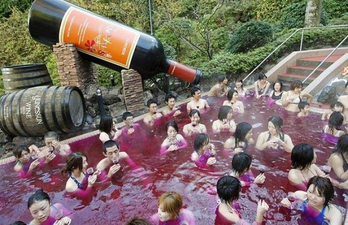 Kolam Wine di Jepang
