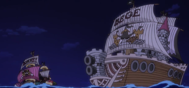 Kapal bajak laut Eleven Supernova di film One Piece: Stampede
