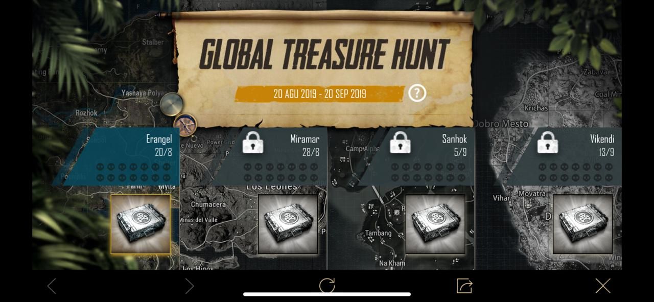 Misi Global Treasure Hunt