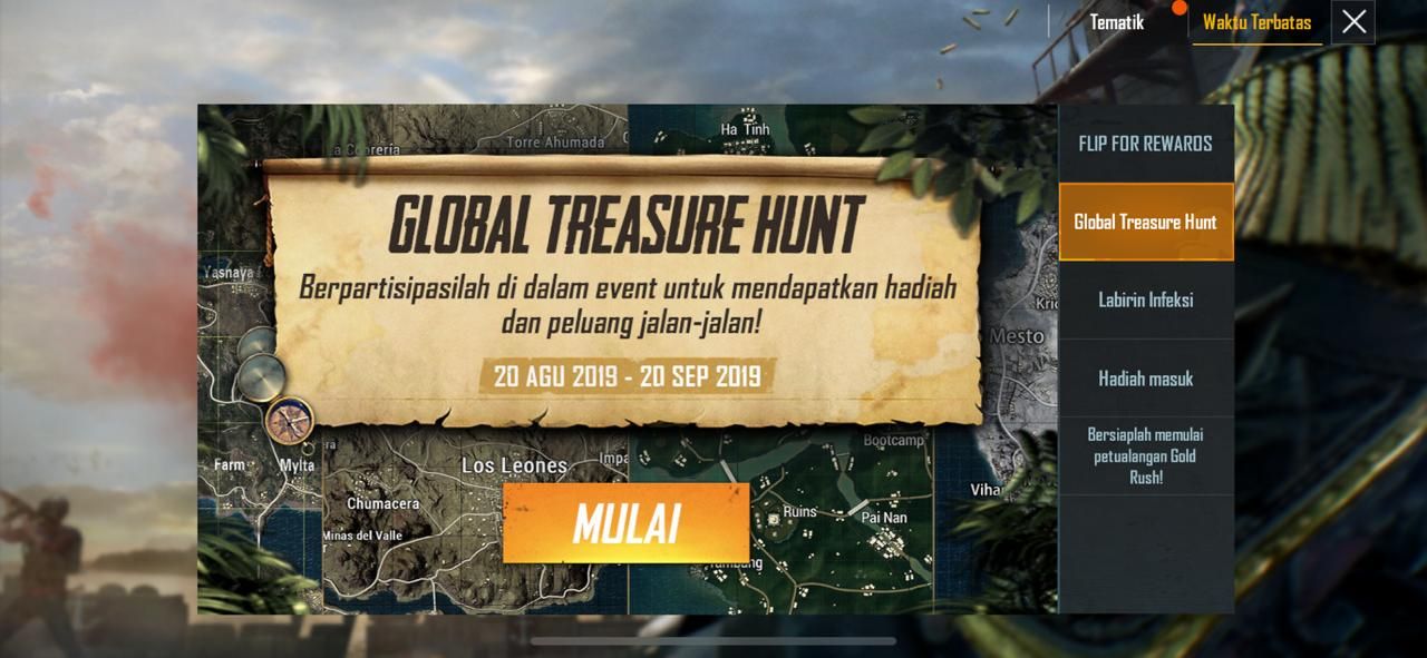 Global treasure Hunting