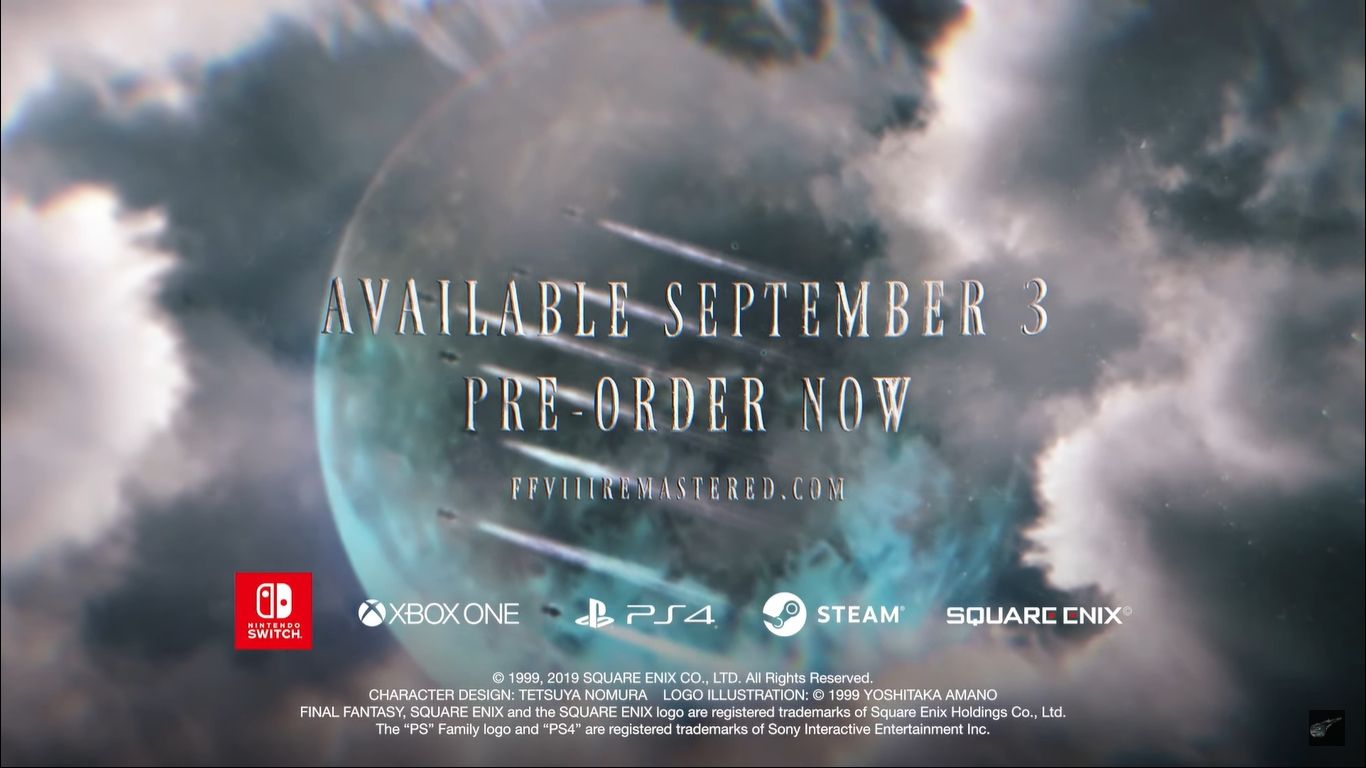 Final Fantasy VIII Remastered akan rilis pada 3 September 2019