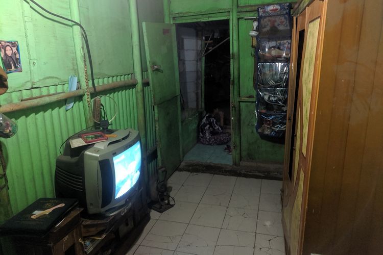 Kondisi Rumah Korban Obat Kedaluwarsa di Kamal Muara, Penjaringan, Jakarta Utara.