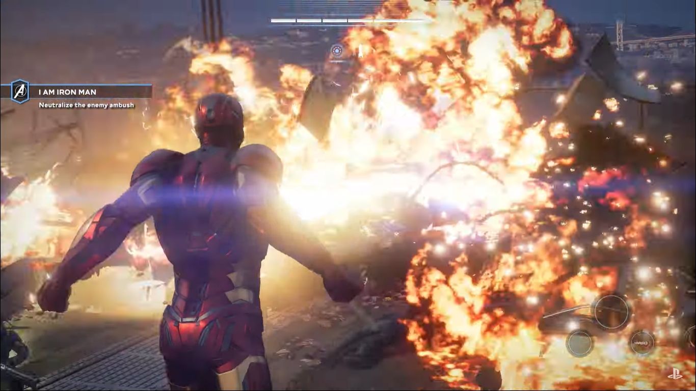 Cuplikan skill dari Iron Man