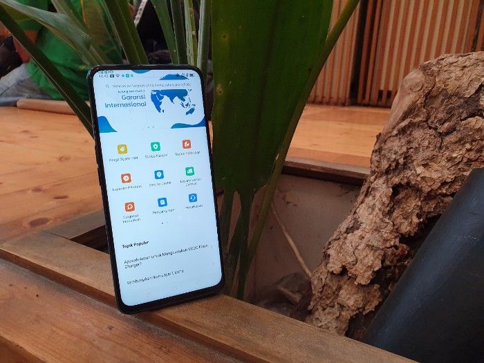 Aplikasi Oppo Service.